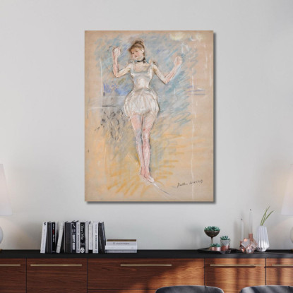 Danzatrice Sulla Corda Berthe Morisot bmr7 quadro stampato su tela