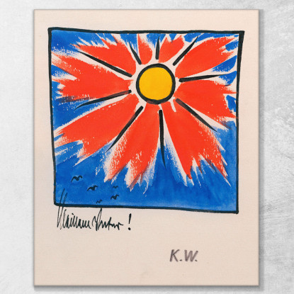 Dalla Mia Vita 50 Fogli Xxiv Karl Wiener kwn61 quadro stampato su tela