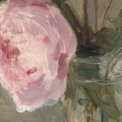 Peonie Berthe Morisot bmr27 quadro stampato su tela