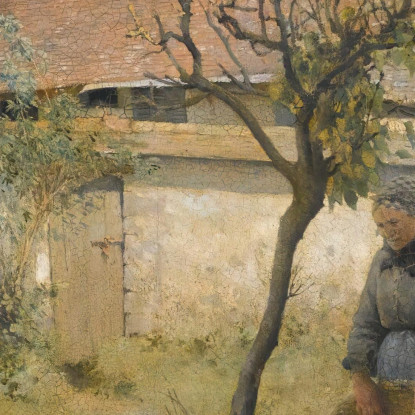 In Campagna Carl Larsson clr2 quadro stampato su tela