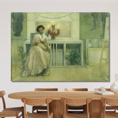 Dopo Il Ballo Carl Larsson clr3 quadro stampato su tela