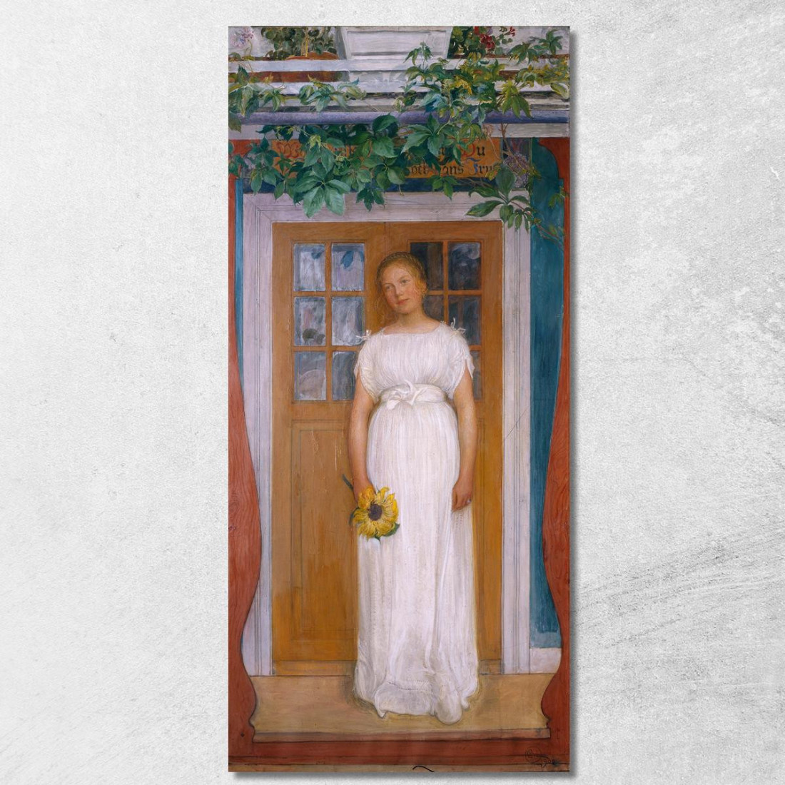 L'Età Dei Diciassette Anni Carl Larsson clr4 quadro stampato su tela