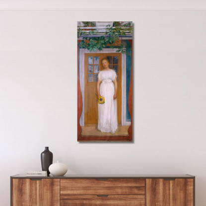 L'Età Dei Diciassette Anni Carl Larsson clr4 quadro stampato su tela