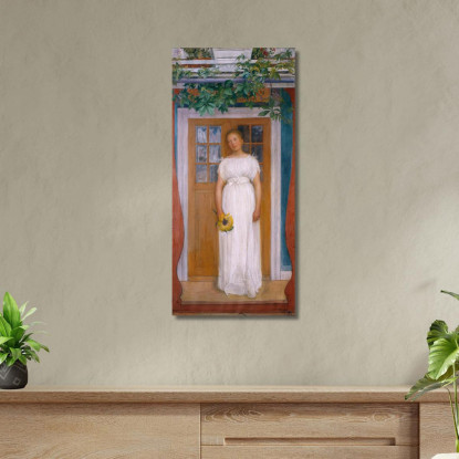 L'Età Dei Diciassette Anni Carl Larsson clr4 quadro stampato su tela