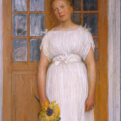 L'Età Dei Diciassette Anni Carl Larsson clr4 quadro stampato su tela