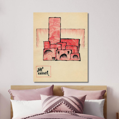 Costruire Karl Wiener kwn66 quadro stampato su tela