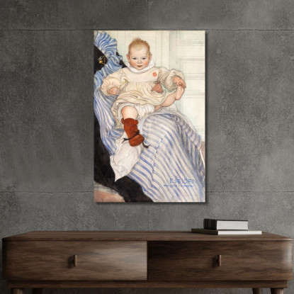 Esbjörn Carl Larsson clr11 quadro stampato su tela