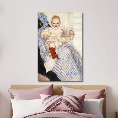 Esbjörn Carl Larsson clr11 quadro stampato su tela