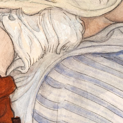 Esbjörn Carl Larsson clr11 quadro stampato su tela