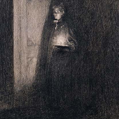 Buonanotte Carl Larsson clr13 quadro stampato su tela