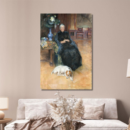 Göthilda Furstenberg Carl Larsson clr14 quadro stampato su tela