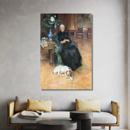 Göthilda Furstenberg Carl Larsson clr14 quadro stampato su tela