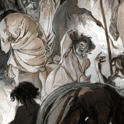 Illustrazione Per Singoalla – Il Vento È Il Mio Amante Di Viktor Rydberg 9 Carl Larsson clr25 quadro stampato su tela
