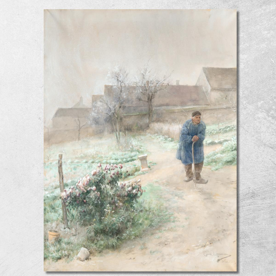 Novembre Carl Larsson clr39 quadro stampato su tela