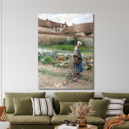 Ottobre Carl Larsson clr40 quadro stampato su tela