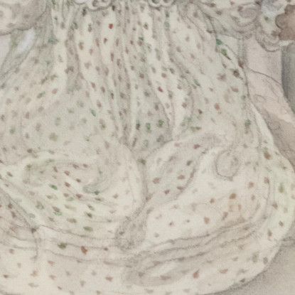 Ritratto Di Inga-Maria Thiel Carl Larsson clr43 quadro stampato su tela