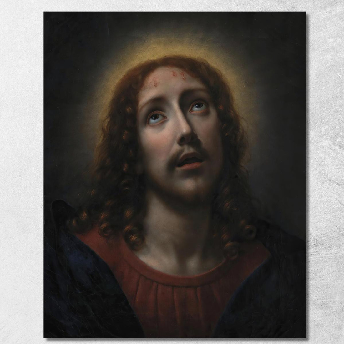 Agonia Di Cristo Nel Giardino Del Getsemani Carlo Dolci cdl2 quadro stampato su tela