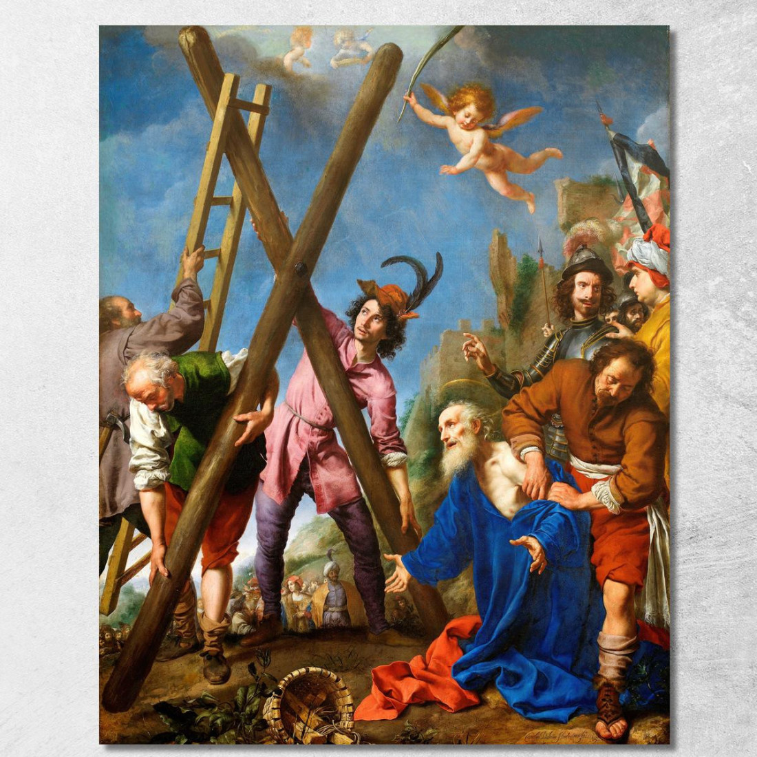 Sant'Andrea Che Prega Prima Del Martirio Carlo Dolci cdl6 quadro stampato su tela
