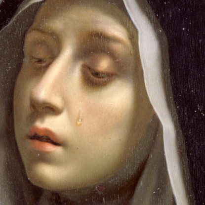 Santa Caterina Da Siena Carlo Dolci cdl7 quadro stampato su tela