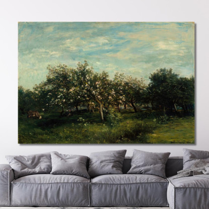 Fiori Di Melo Charles François Daubigny cfd4 quadro stampato su tela