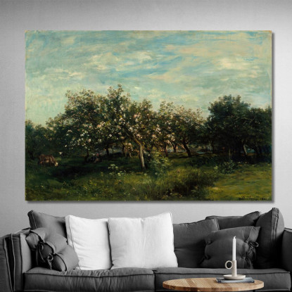 Fiori Di Melo Charles François Daubigny cfd4 quadro stampato su tela