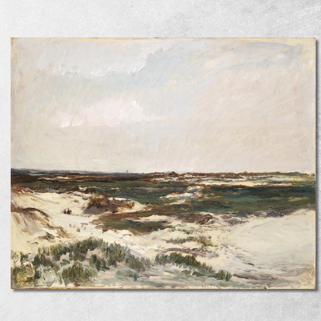 Le Dune A Camiers Charles François Daubigny cfd79 quadro stampato su tela