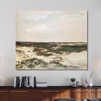 Le Dune A Camiers Charles François Daubigny cfd79 quadro stampato su tela