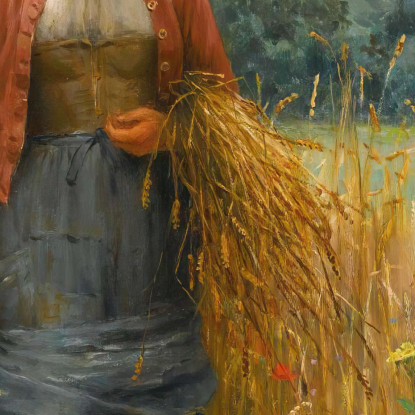 Jeannine Che Spigola Daniel Ridgway Knight drk14 quadro stampato su tela