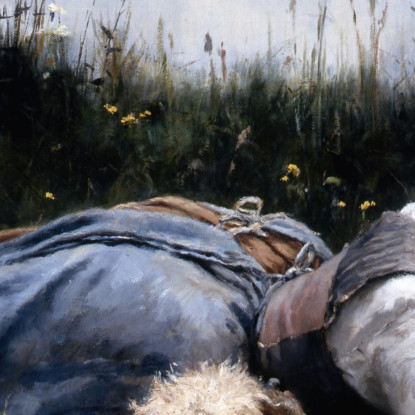Sogno Ad Occhi Aperti Daniel Ridgway Knight drk23 quadro stampato su tela