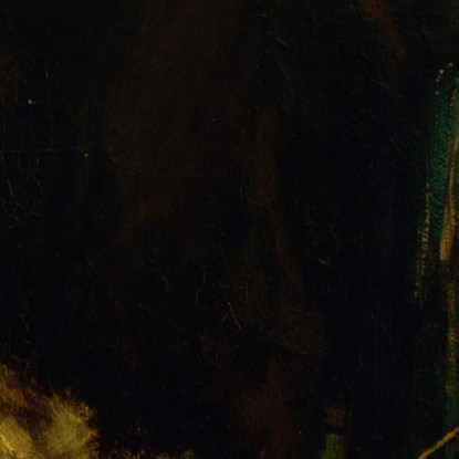 Donna Che Cammina Con Mucca Edward Mitchell Bannister emb65 quadro stampato su tela