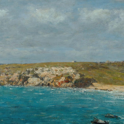 Camaret La Punta Di Toulinguet Eugène Boudin ebd23 quadro stampato su tela