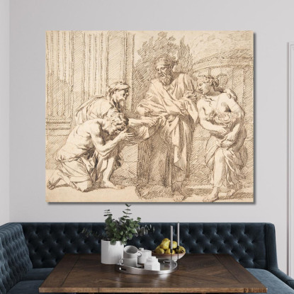 Allegoria Della Fecondità Gerard de Lairesse gdl4 quadro stampato su tela