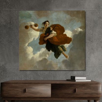 Justitia: Rappresentazione Allegorica Della Cura Dei Lebbrosi E Degli Innocenti Gerard de Lairesse gdl19 quadro stampato su tel