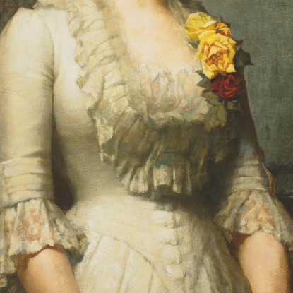 Al Pianoforte James Jebusa Shannon jjs1 quadro stampato su tela