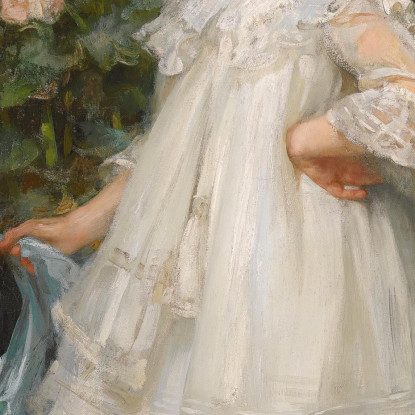 Ritratto Di Una Ragazza James Jebusa Shannon jjs20 quadro stampato su tela