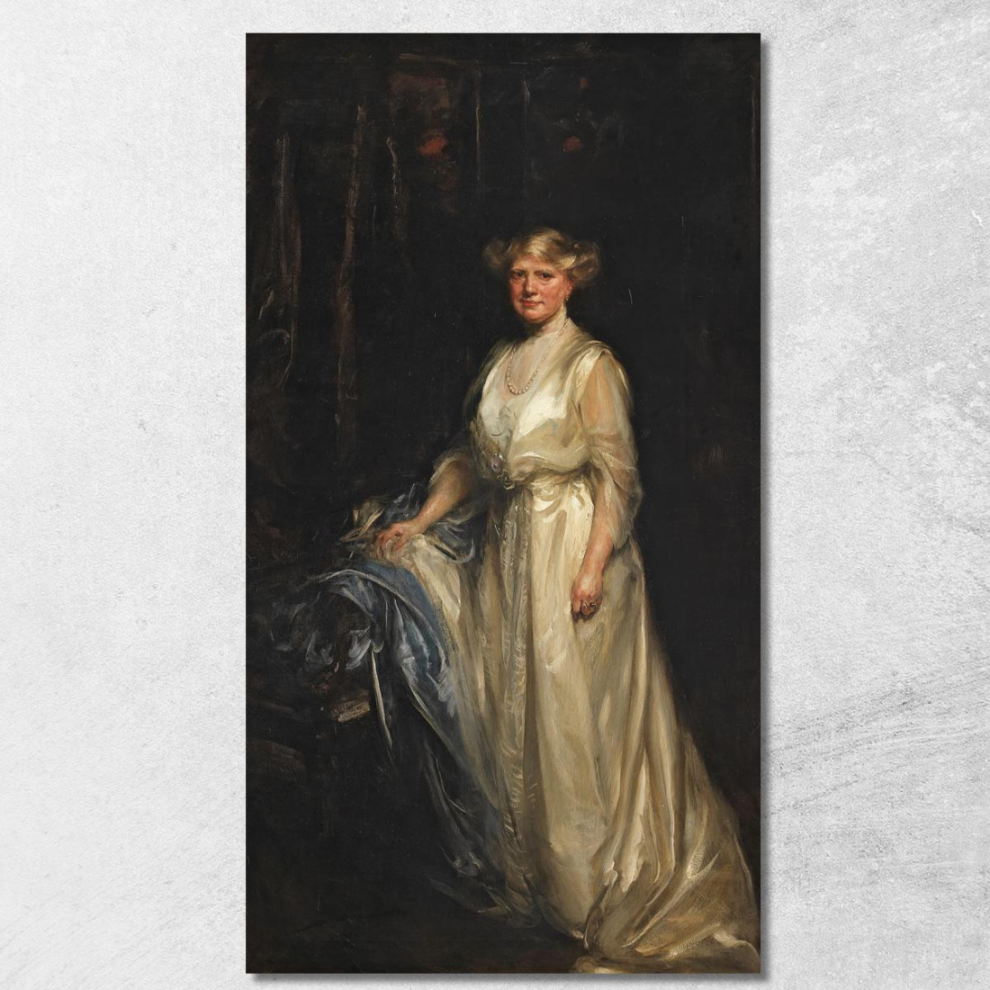 Ritratto Di Una Signora James Jebusa Shannon jjs23 quadro stampato su tela