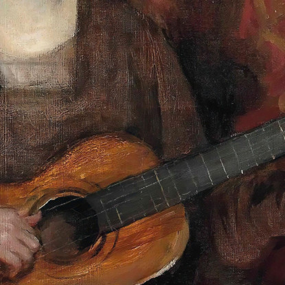 Ritratto Di Florence Shannon Moglie Dell'Artista James Jebusa Shannon jjs26 quadro stampato su tela