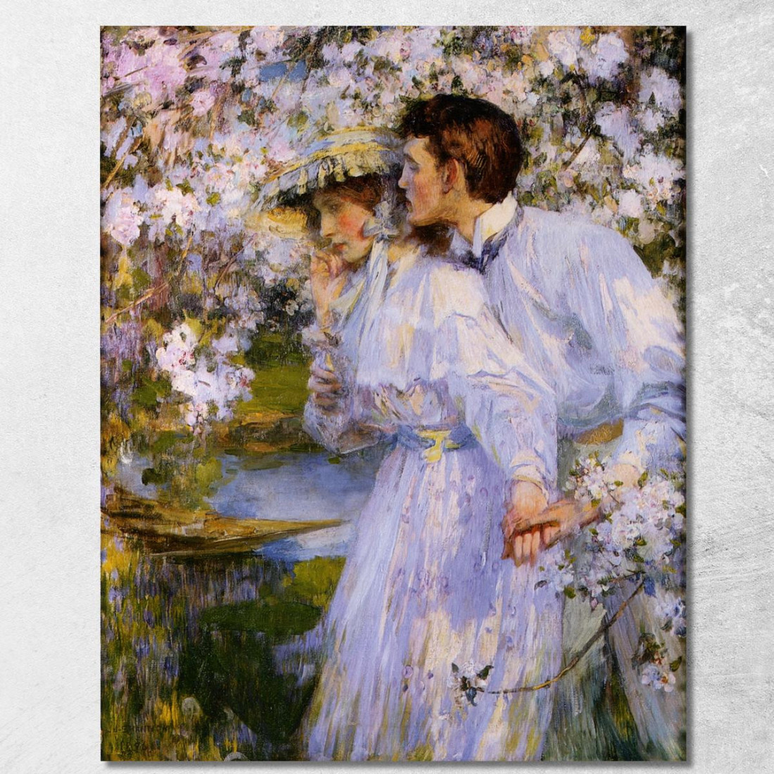Primavera James Jebusa Shannon jjs33 quadro stampato su tela