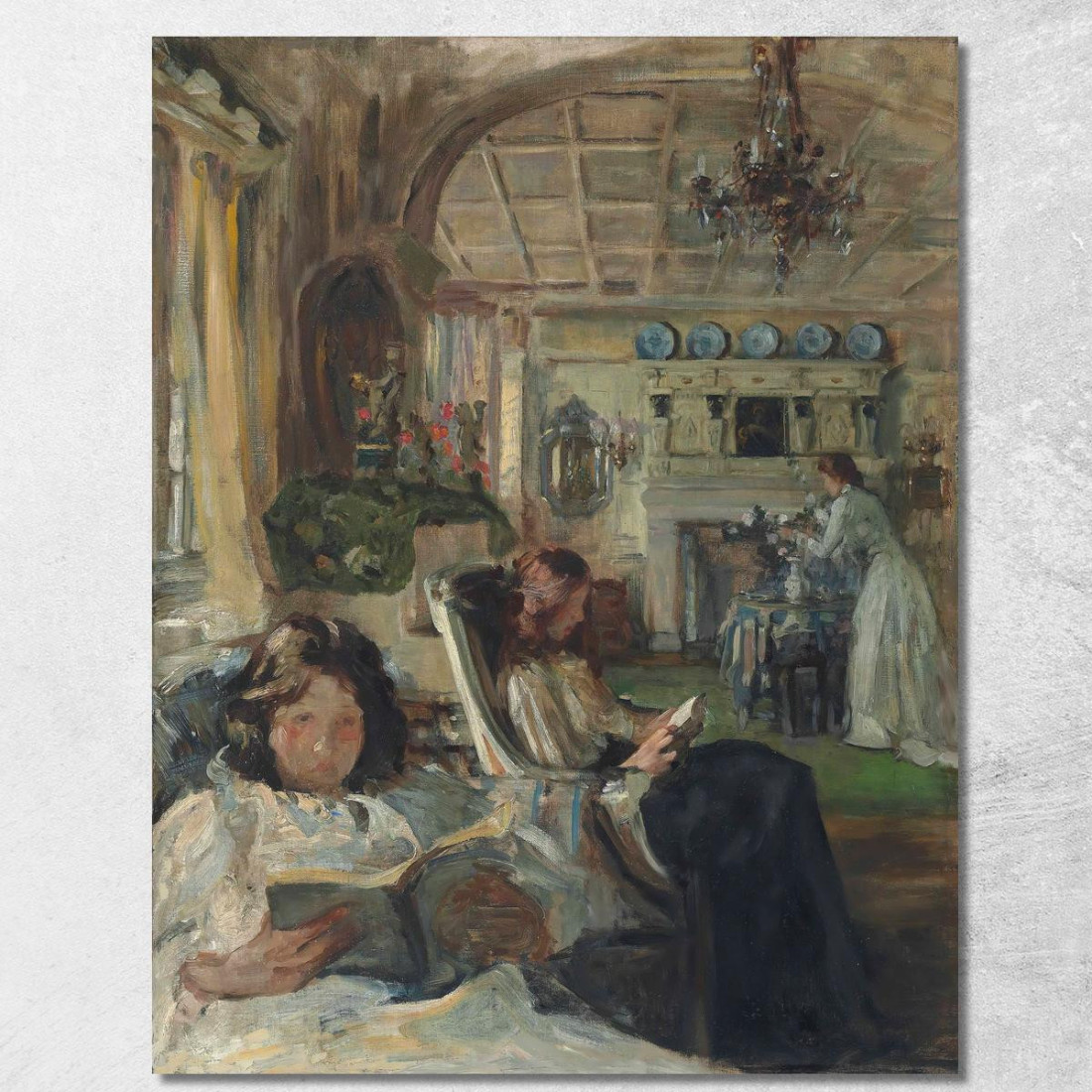 Il Salotto James Jebusa Shannon jjs39 quadro stampato su tela