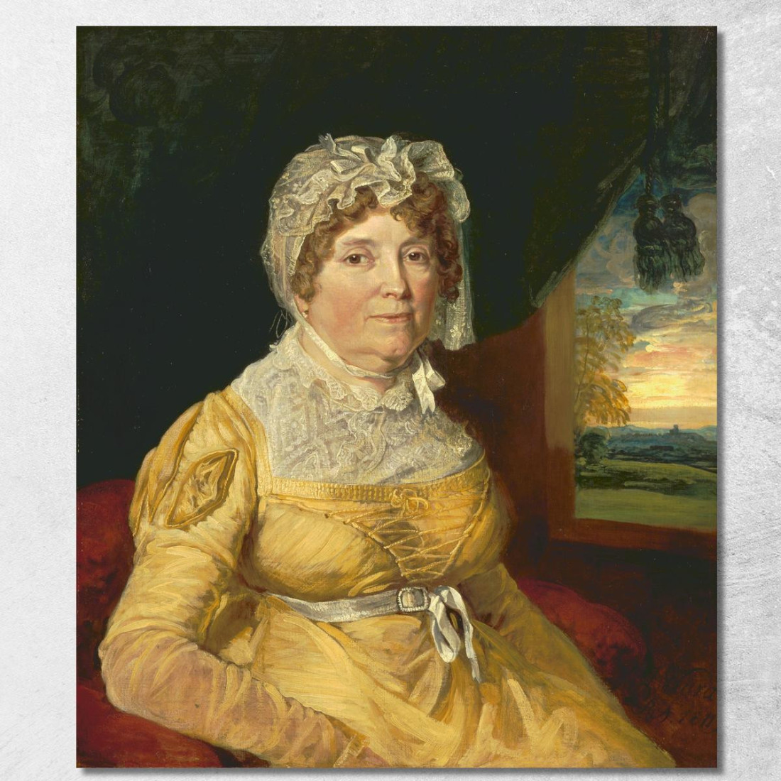 Una Donna Sconosciuta James Ward jwr8 quadro stampato su tela