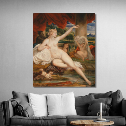 Diana Al Bagno James Ward jwr13 quadro stampato su tela