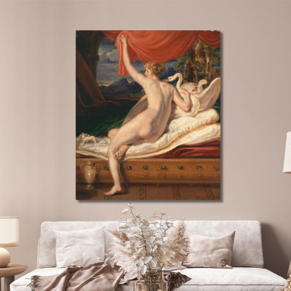 Venere Che Sorge Dal Suo Letto James Ward jwr48 quadro stampato su tela
