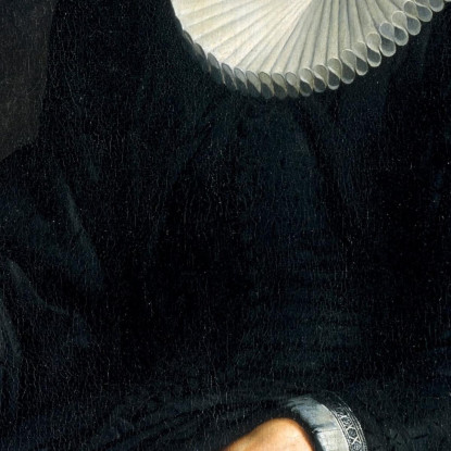 Ritratto Di Christina Wtewael Van Halen (1568-1629) Joachim Wtewael jwl15 quadro stampato su tela