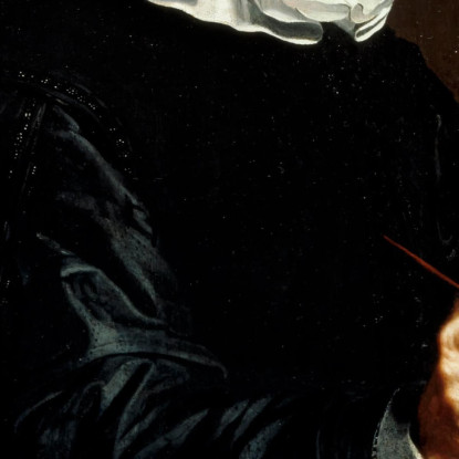 Autoritratto Joachim Wtewael jwl17 quadro stampato su tela