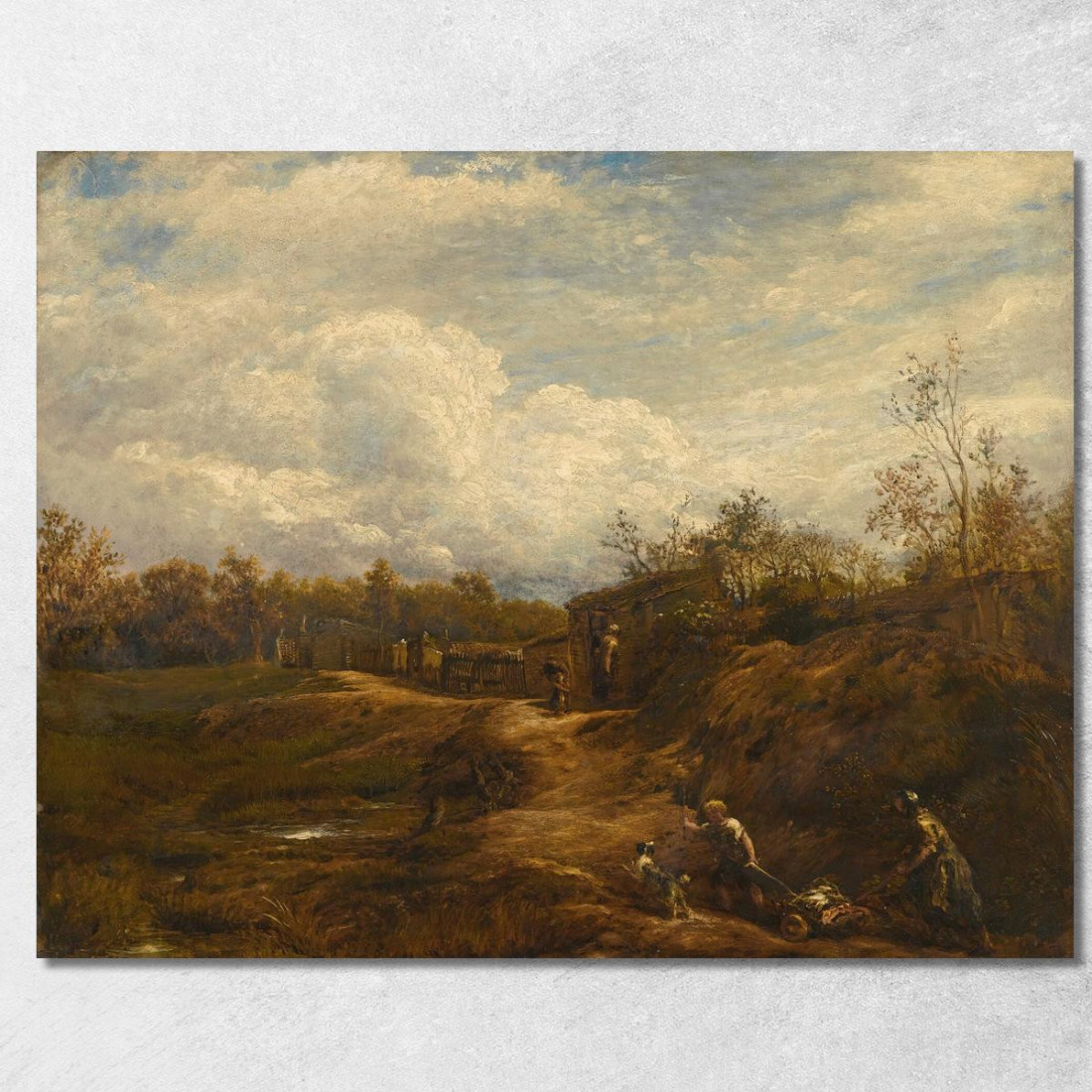 Paesaggio Inglese John Linnell jln5 quadro stampato su tela