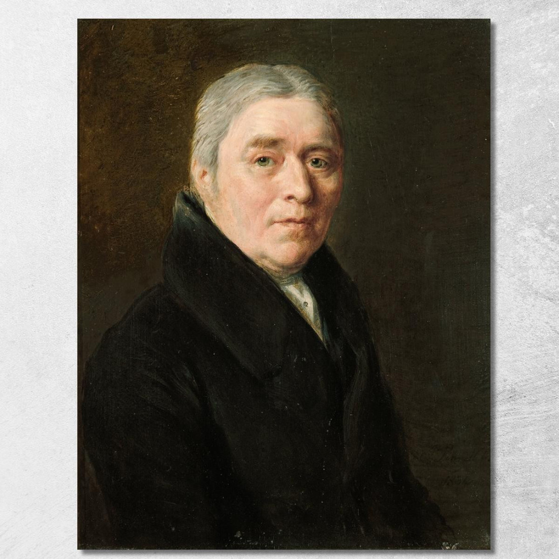Mr Clare John Linnell jln19 quadro stampato su tela