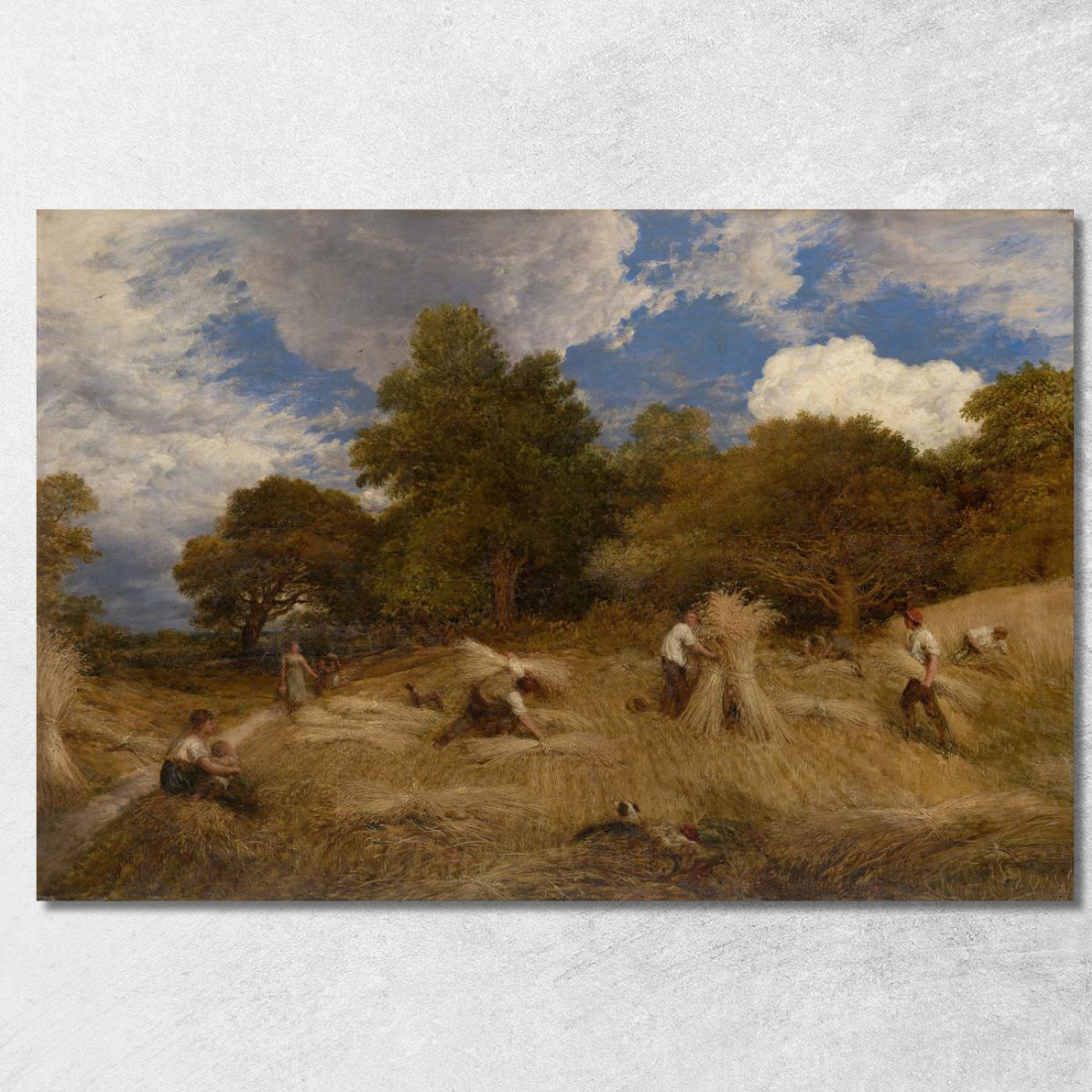 Grano John Linnell jln32 quadro stampato su tela