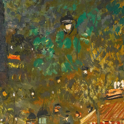 La Tour Saint Jacques Konstantin Alexeevich Korovin kak11 quadro stampato su tela