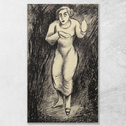 Quello Pazzo Karl Wiener kwn152 quadro stampato su tela