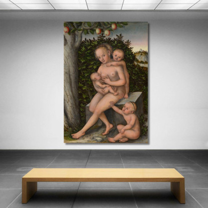 Carità Lucas Cranach the Elder lce11 quadro stampato su tela